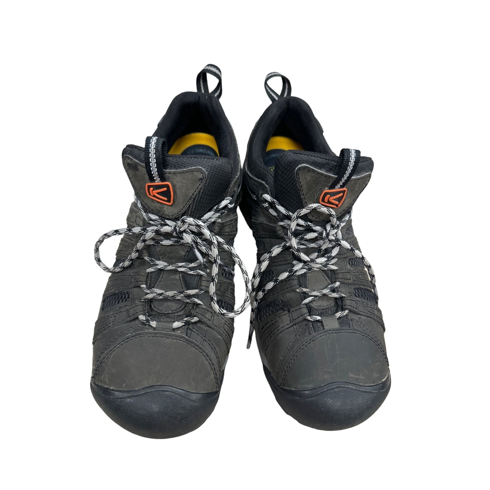 Scarpe da trekking Keen uomo marrone grigio tela gomma impermeabili 11 SKU 2941