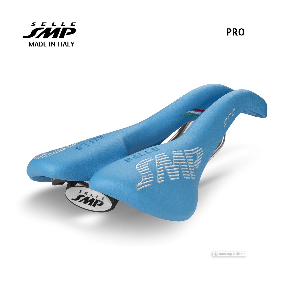 Selle SMP PRO Saddle LIGHT BLUE MADE IN iTALY!