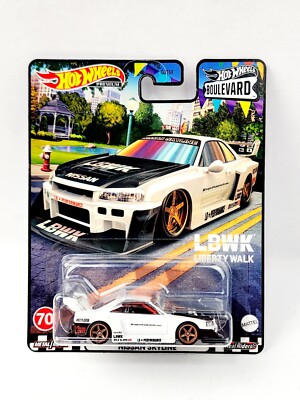 HOT WHEELS BOULEVARD LB-ER34 SUPER SILHOUETTE NISSAN SKYLINE NEW NICE N1046