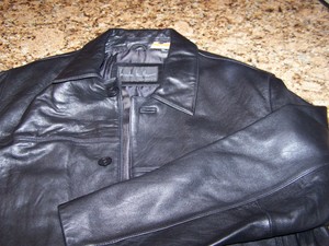 nicole miller leather jacket