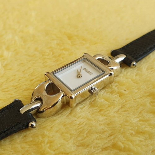 Gucci 1800L Polished Stainless Steel 