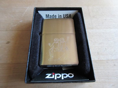 Original Zippo Regular Brush Finished 2 Kids 
