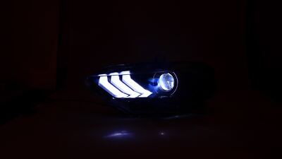 VLAND Custom Full LED Dual Beam Headlight For 2018-2022 Ford Mustang - Passenger Side