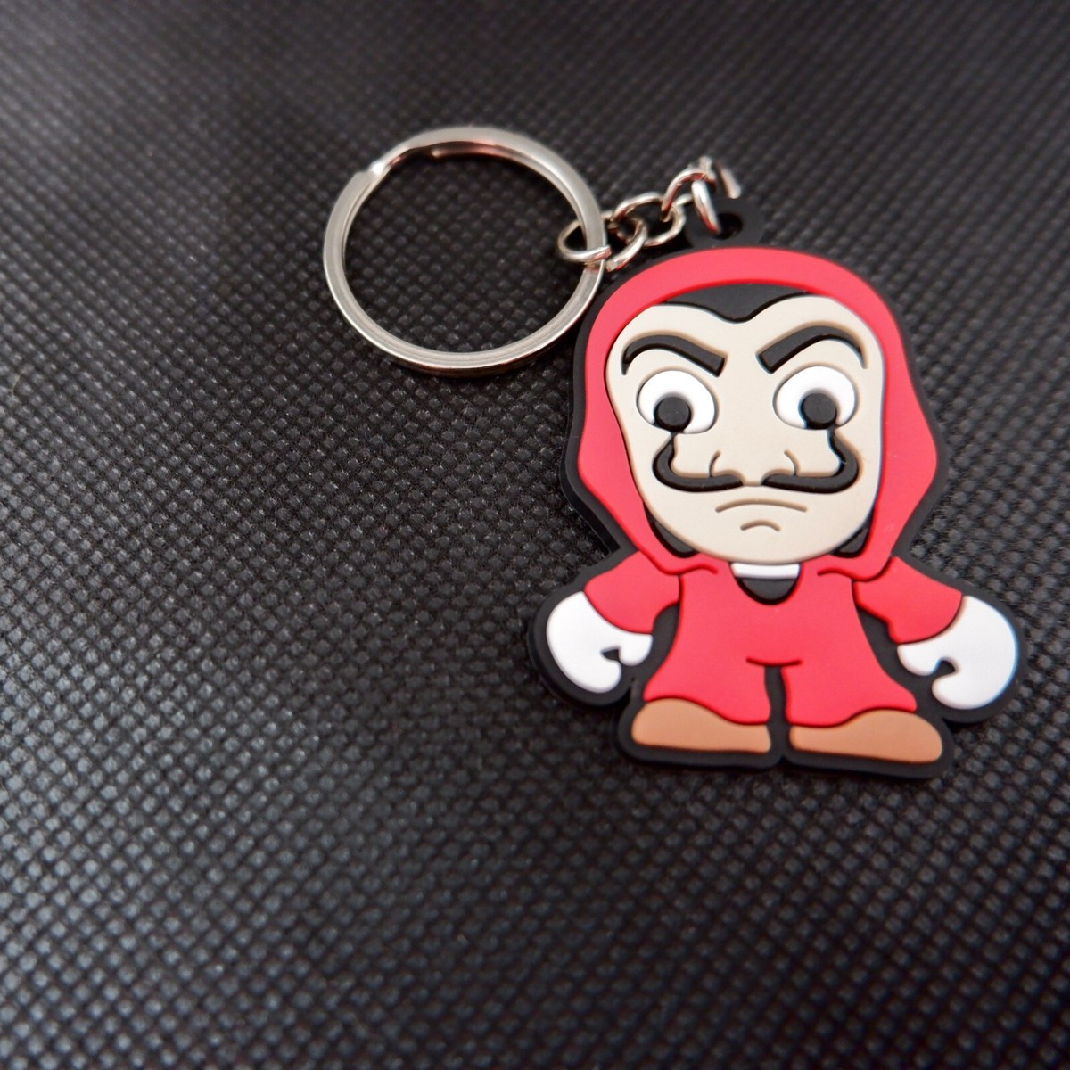 Salvador Dali Art Artist Painter Cute Kawaii PVC Keychain Keyring