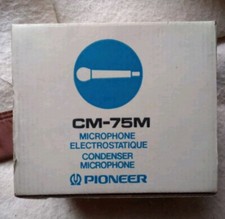 Pioneer Cm-75m Condenser Microphone Vintage Electronics