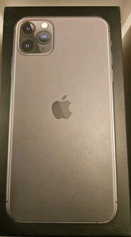 Apple iPhone 11 Pro Max Silver 64GB Empty Box ONLY No Phone No accessories