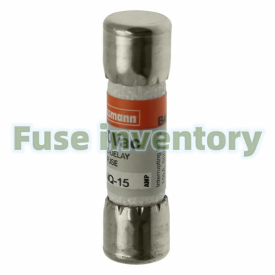 Bussmann FNQ-15 Dual Element Midget Class CC Non-Rejection Time Delay Fuse 15-Amp 500-Volt AC - Foto 2