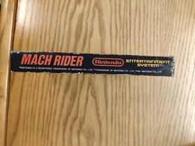 MACH RIDER. MATTEL SCHWARZE BOX. KOMPLETT. Nintendo NES. PAL A. GR&Uuml;NDLICH GEREINIGT