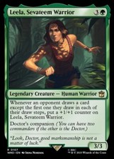 MTG Magic the Gathering Leela, Sevateem Warrior (107/1208) Doctor Who LP