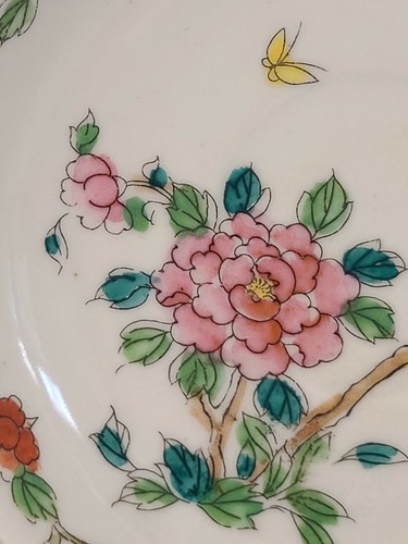 Vintage Bibi Bird Of Paradise Plate With T"T" Made In Japan Mark - Picture 3 of 5