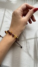 Baltic Amber Handmade Braclet Oversize Fixxing Size