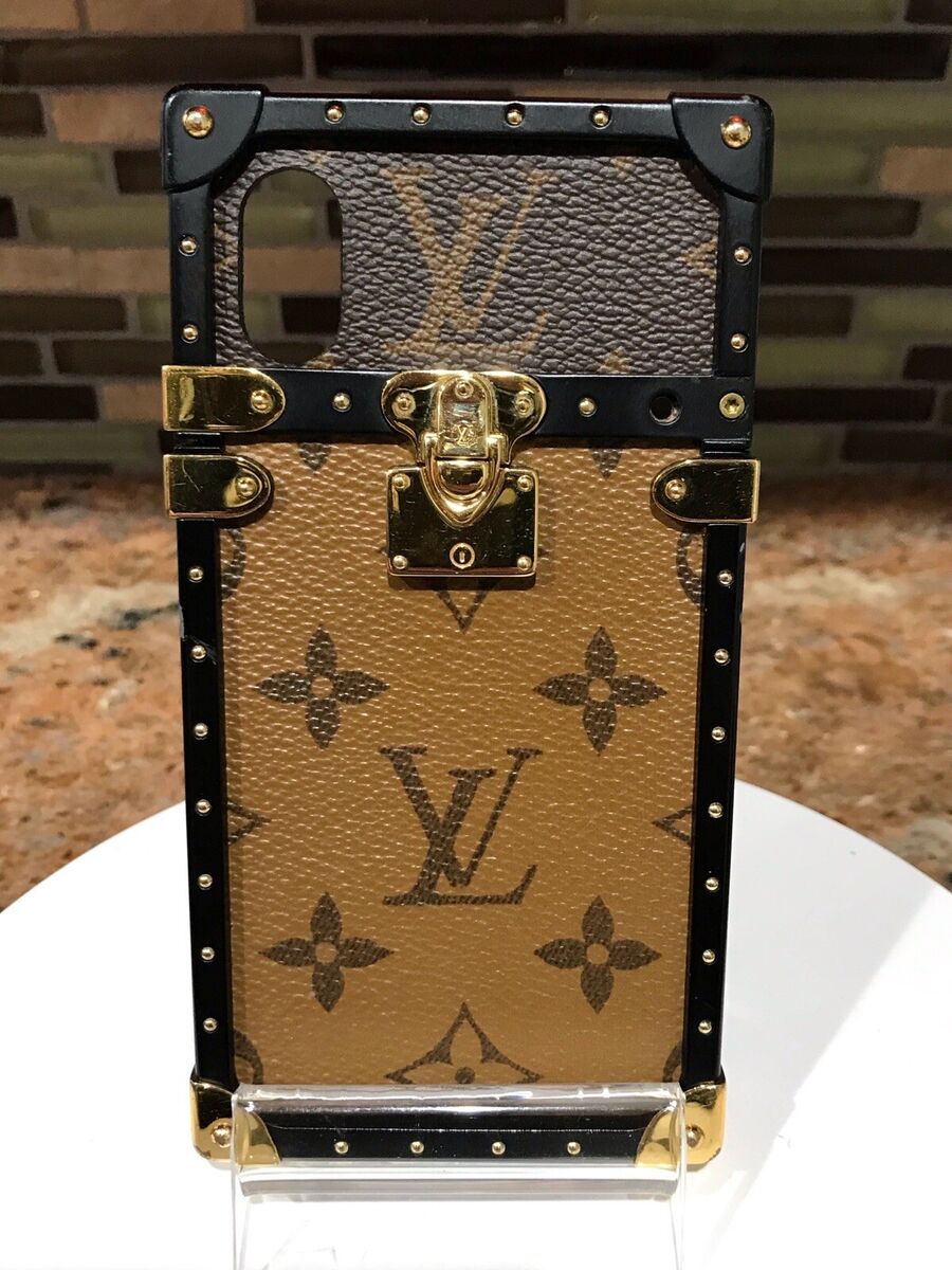 LOUIS VUITTON Eye Trunk Phone Case for iPhone X/XS Reverse LOUIS VUITTON Eye Trunk Phone Case for iPhone X/XS Reverse