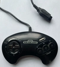Sega Genesis Controller 3 Button Authentic Original | Untested