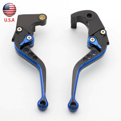 For RAPTOR 250 2008-2013 Raptor 125 YFM125R 2011-2013 Brake Clutch Levers Short
