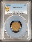 1908-S Indian Head Cent PCGS AU50 2232.50/47203507 Exquisite Coin Rare