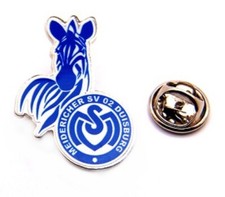 MSV Duisburg Pin Zebra - Fußball Liga Pin - Fußball Pin - Ansteck-Pin