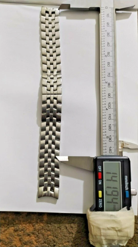 HOMBRE RADO Pulsera Correa Banda Hebilla de Despliegue para RADO DIASTAR 160.0440.3 Foto 2 de 4