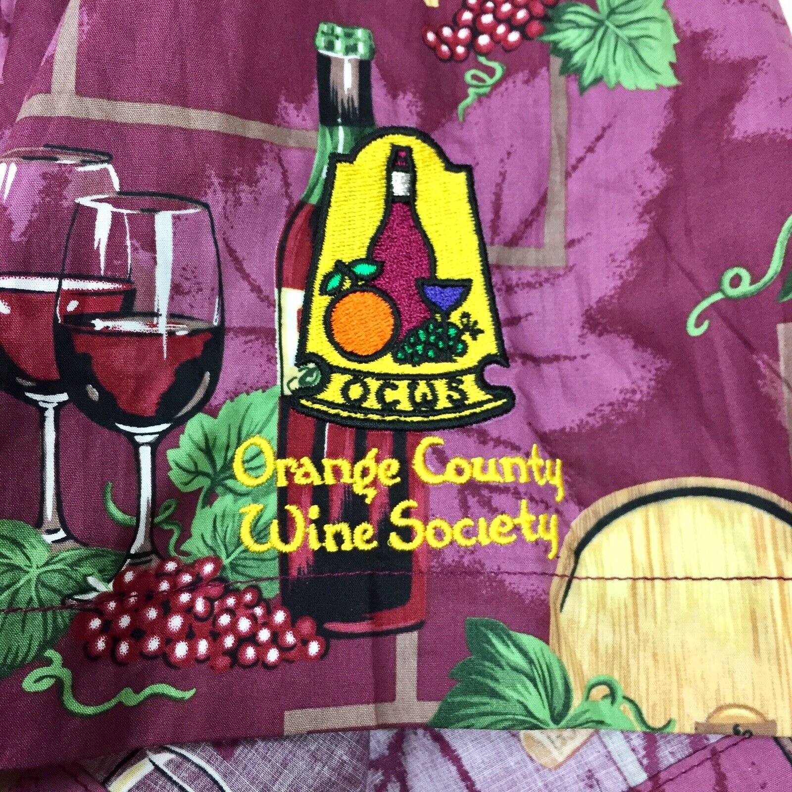 Reyn Spooner Mens Large Purple Wine Grape Vineyar… - image 5