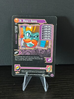 2004 Dragon Ball GT CCG | Dr. Myuu's Agony OP1 | Limited Promo | Baby ...
