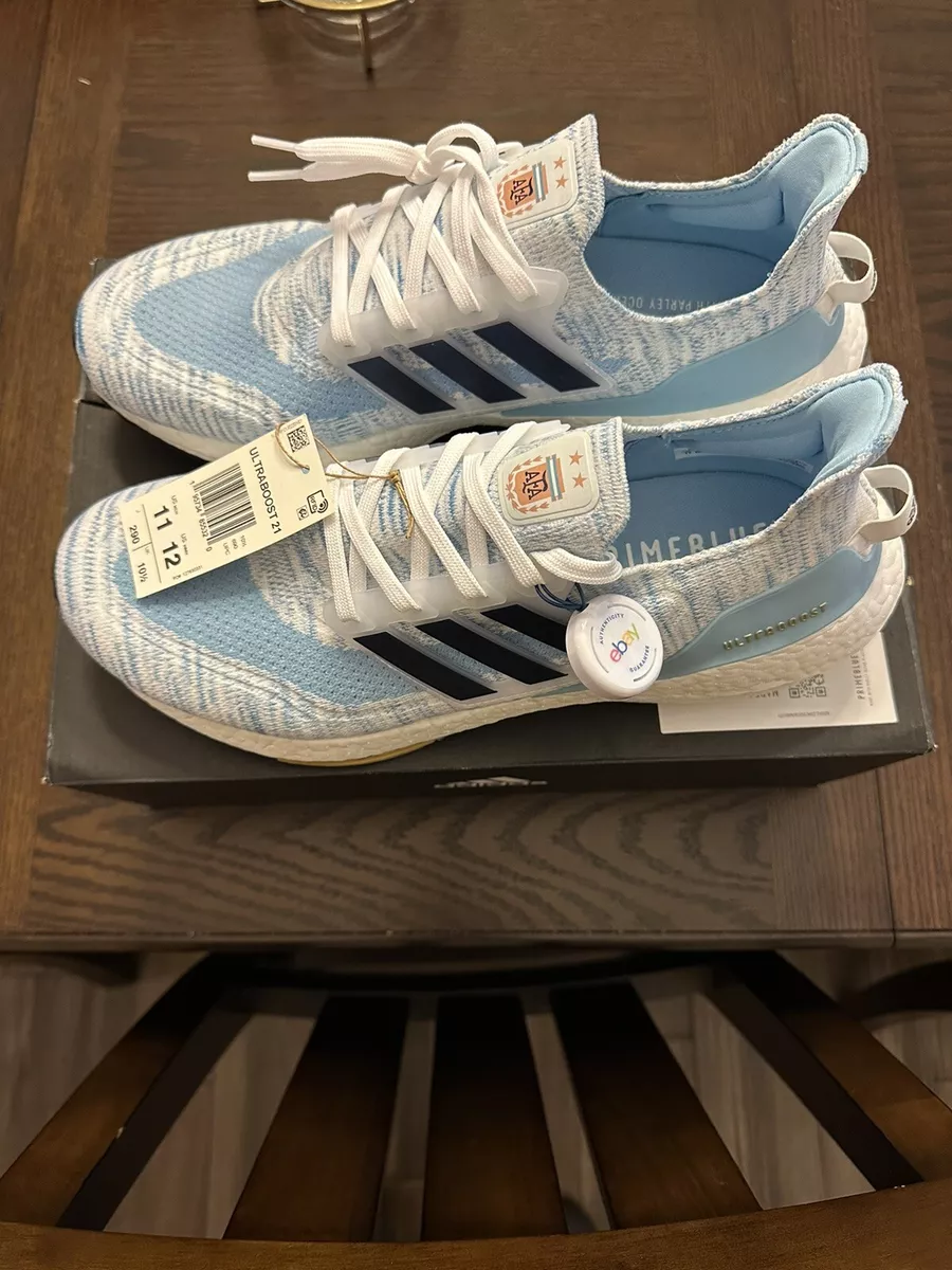 Rechazar periódico Absorbente adidas UltraBoost 21 GZ7120 Argentina National Soccer Team 11 NIB | eBay