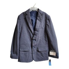 Nautica Boys Norwegian Blue Stretch Suit Two Button Jacket Only Size 10 NEW