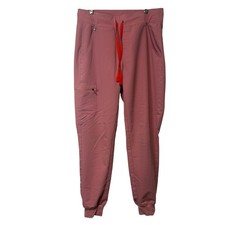 FIGS Zamora Jogger Scrub Pants Women Size S Pink Technical Collection W18SW2005