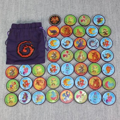 DUNGAN COINS C1000 Flippos Pogs Caps Collectible Vintage 2000s Dutch Toy Lot