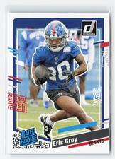 ERIC GRAY #377 2023 PANINI DONRUSS GIANTS ROOKIE