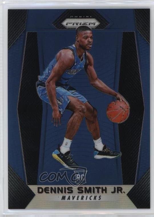 2017-18 Panini Prizm Blue Prizm 117/199 Dennis Smith Jr #99 6yz