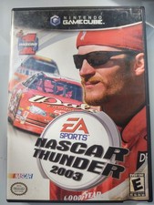 NASCAR Thunder 2003 (Nintendo GameCube, 2002) with Manual