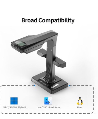 CZUR ET24 Pro Book Scanner - Black | eBay