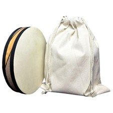Wooden Double-Sided Sheepskin Ocean drum,Sonic Energy Wave DrumMusic Healing...