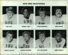 1979 Press Photo SMU Mustangs Football Team - sas05719