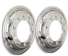 2x Felgenauskleidung für LKW in 22,5 Zoll Radkappen Radzierblenden 2x Felgenauskleidung für LKW in 22,5 Zoll Radkappen Radzierblenden