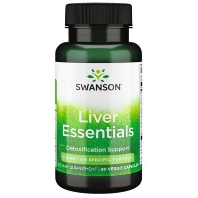 SWANSON, LIVER ESSENTIALS Reinigung & Entgiftung 90 Veg. Kapseln SUPER PREIS