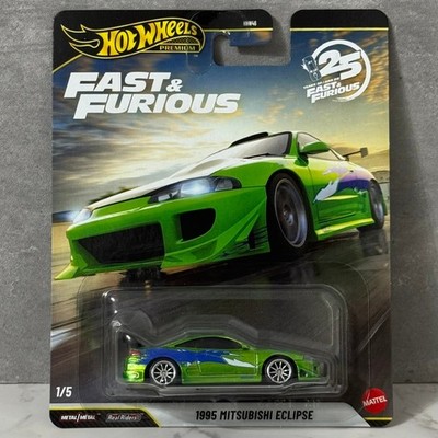 Hot Wheels 1995 Mitsubishi Eclipse CHASE Spectraflame - Fast & Furious Premium