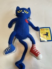NEW Pete the Cat 12 Blue Plush Doll Stuffed Animal Toy MerryMakers Inc