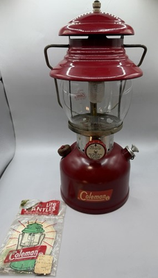 #ad #ad COLEMAN MODEL 200A SINGLE MANTLE LANTERN 1962 2 62 CLEAN $180.00