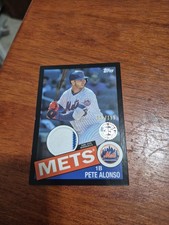 2020 Topps Pete Alonso 1985 Design Black Jersey Relic #85R-PA 67/199 C005785