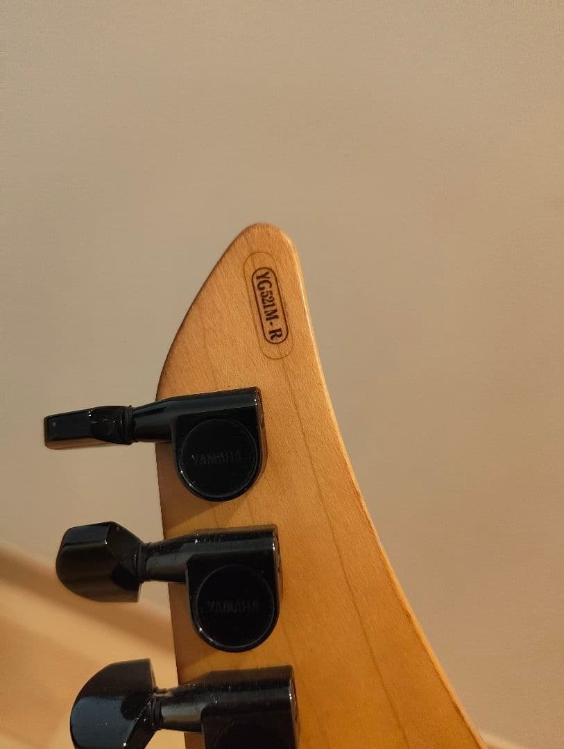 Yamaha Electric Guitar Blue 90s Reverse Head Scalloped Maple