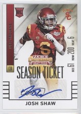 2015 Panini Contenders Draft Picks Auto Josh Shaw #259 Auto 4k8