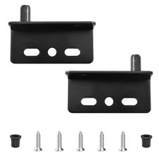 Door Pivot Hinges Heavy Duty Concealed Hinges with Bushing for Wood Doors, Drawe