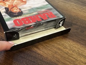 Rambo Complete in Box CIB (Nintendo, NES 1988) Great Shape w/Poster & Inserts!🔥