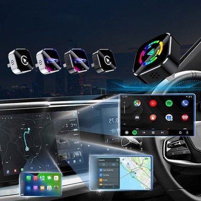 ForCarPlay Wireless Fahrzeug Interconnection Box Adapter 2in1 für Android Auto