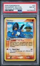 Swampert Reverse Holo 27/100 Crystal Guardians Pokemon PSA 8 on eBay