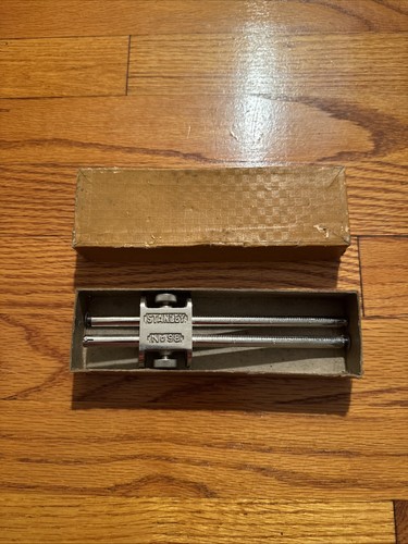 Vintage Stanley No. 98 Double Stem Mortise & Marking Gauge, Scribe
