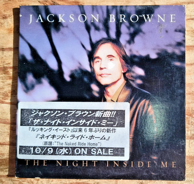 JACKSON BROWNE ''THE NIGHT INSIDE ME'' RARE JAPAN PROMO CD 2002