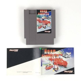 [] European version Famicom NES Road Fighter / Road Fighter with box theory,