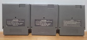 3 NINTENDO NES GAME LOT-CONTRA/SUPER C/CONTRA FORCE-AUTHENTIC