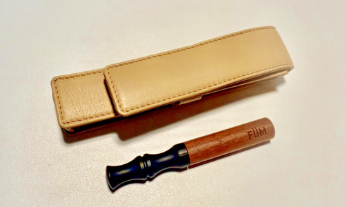 FUM Flavor Stainless Steel and Mouth Piece - Device Only w/ Diloro Leather Case